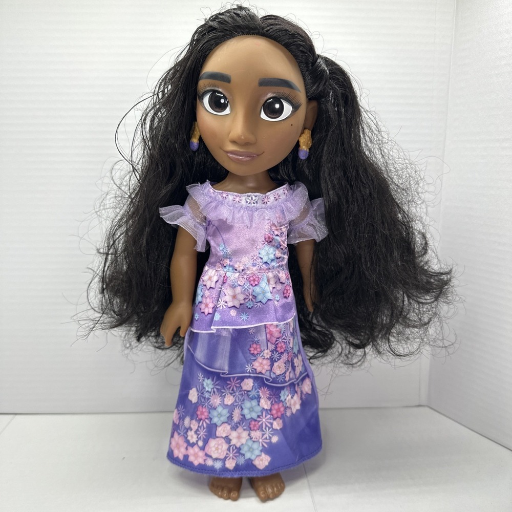 Disney Encanto‎ Isabela Doll 14" Purple Dress Jakks Pacific